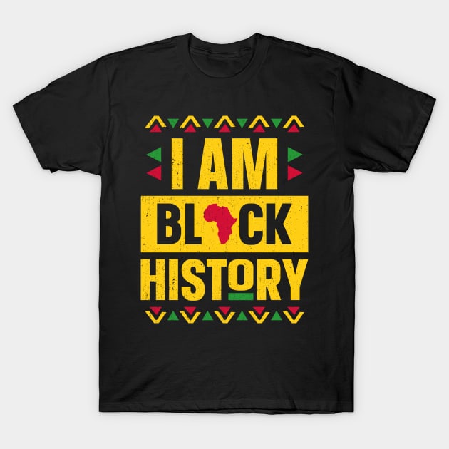 I Am Black History Month African American Black Pride T-Shirt by trendingoriginals